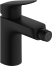 Смеситель для биде hansgrohe Logis со сливным гарнитуром 71200670, матовый черный