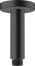 Душевой кронштейн hansgrohe Vernis Blend потолочный 100 мм 27804670, матовый черный