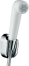 Гигиенический душ hansgrohe 1jet с держателем и шлангом 125 см 32127000, белый/хром